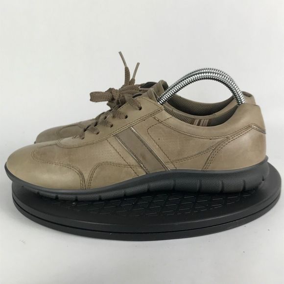 Ecco Brown Leather Athletic Comfort Shoes EU 40 Women’s Size 7 - Picture 8 of 12
